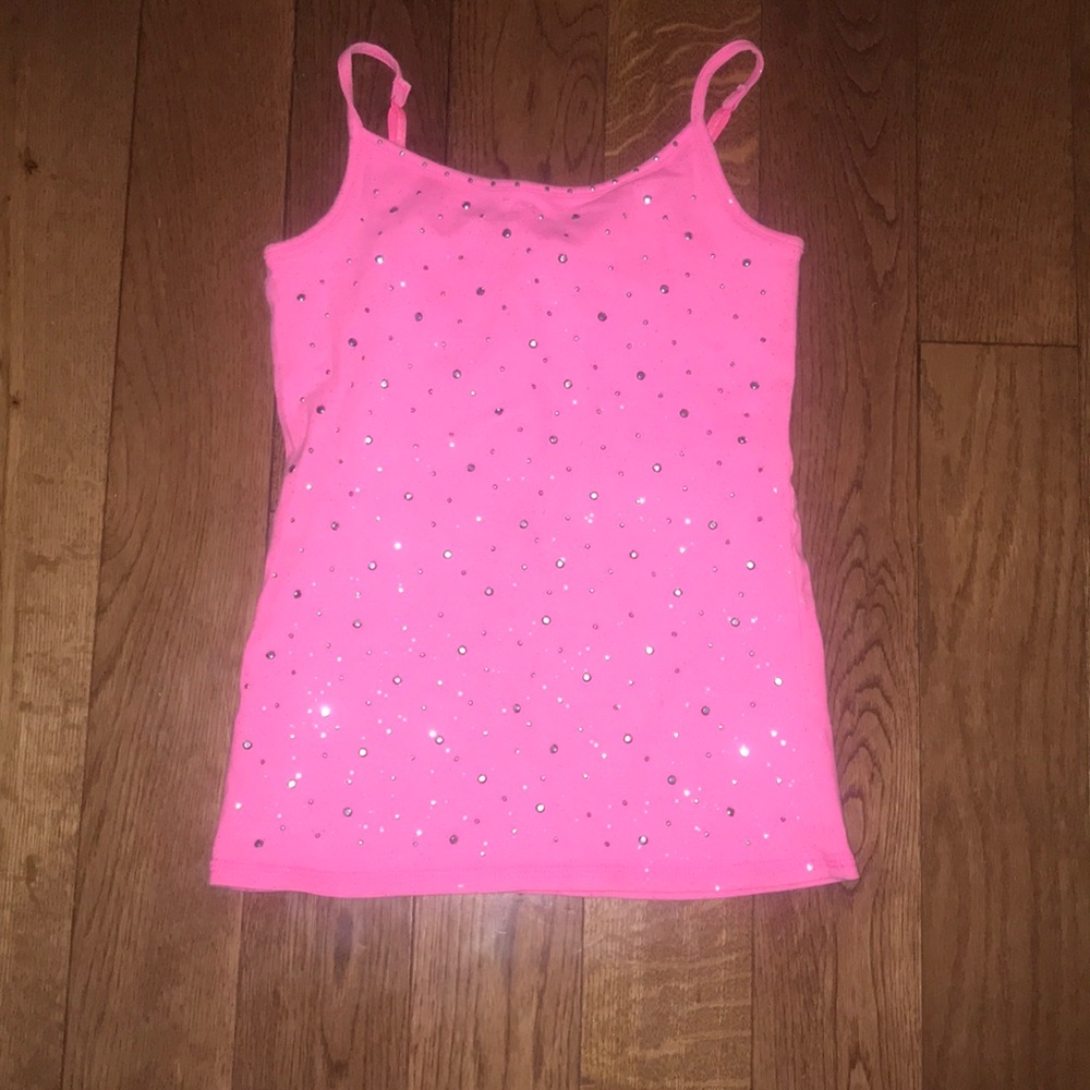 Pink Cami Tank from Justice Size 6/7